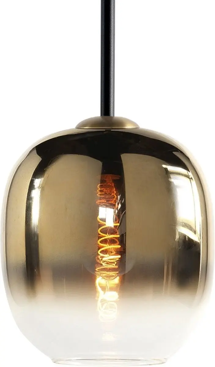 Highlight Bellini Hanglamp - 5 Lichtpunten - Ø23cm - Goud/Zwart