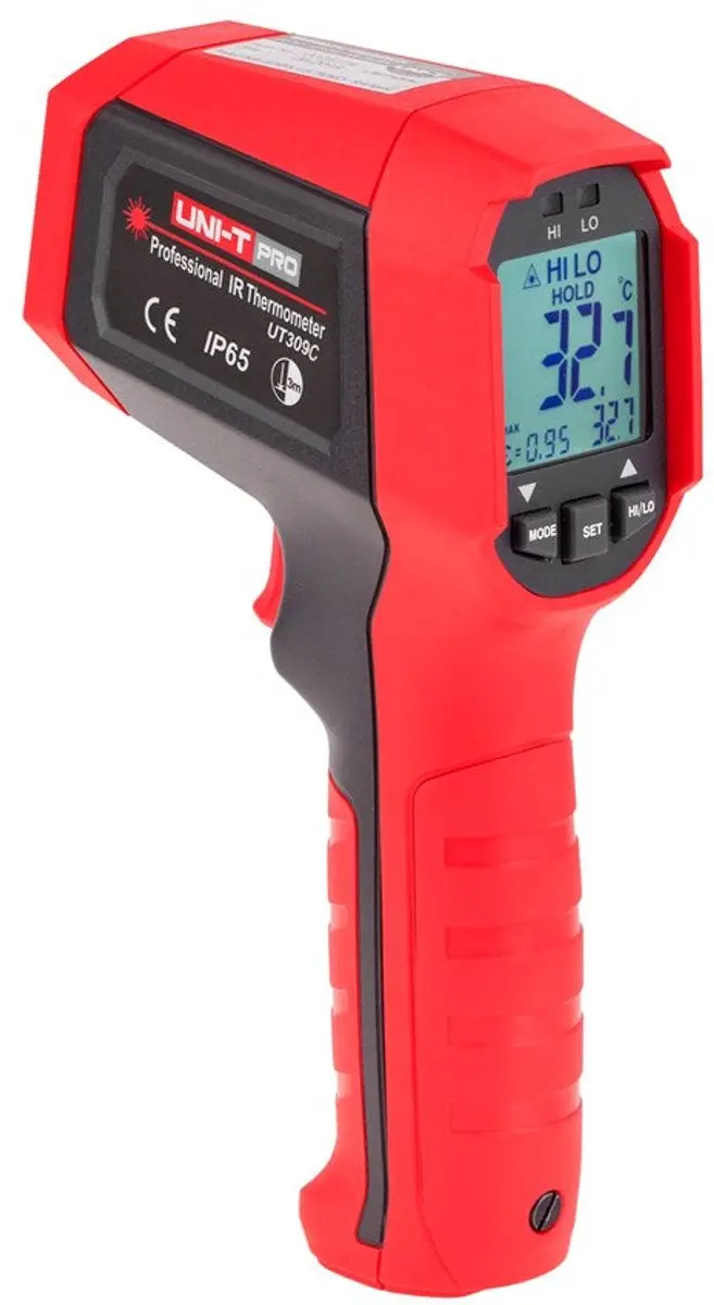 UNI-T UT309C Infrarood Thermometer -35°C tot 650°C - IP65