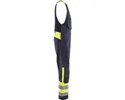 Blåkläder Arbeit Inhärent 28871512 Combinbroek - 26 Marineblauw/High Vis Geel