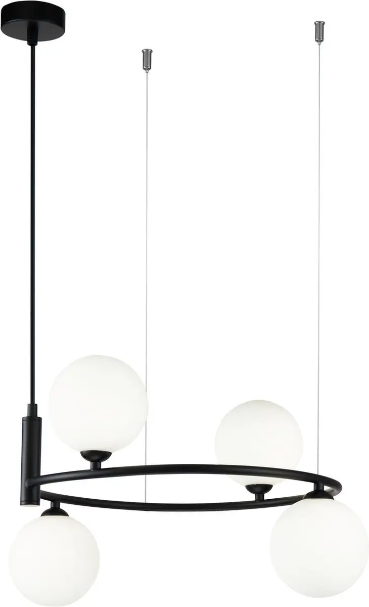 Maytoni Ring Hanglamp - 2x25W - Zwart