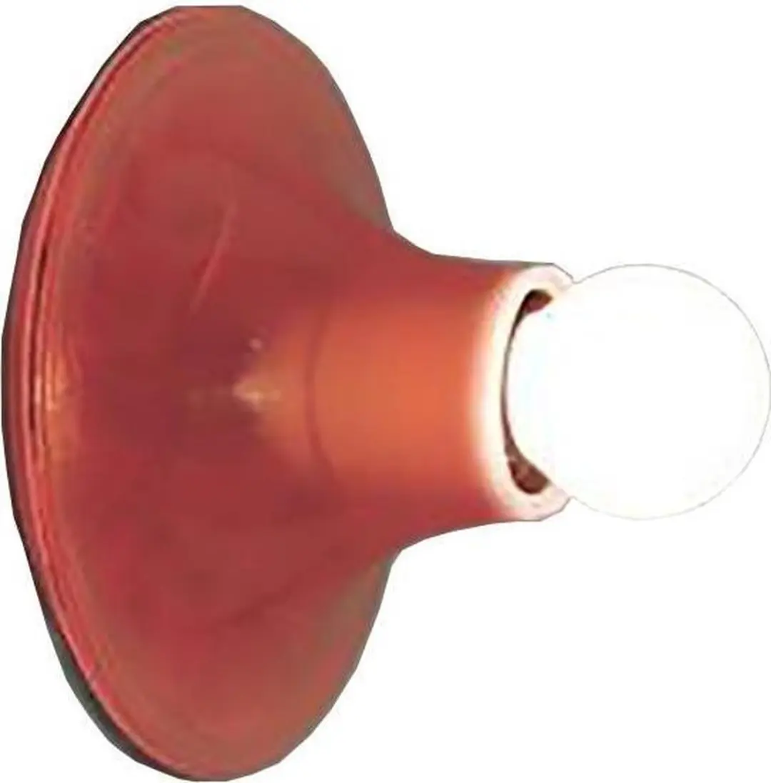 Artemide Teti Wandlamp - 30W - Ø14cm - Transparant oranje