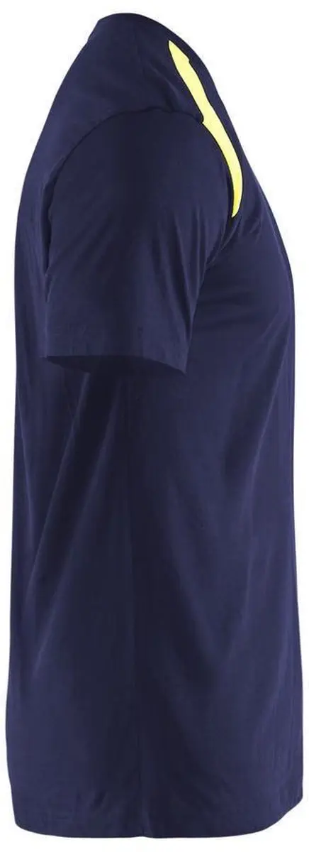 Blåkläder Bi-Colour Werkshirt - M - Blauw/Geel