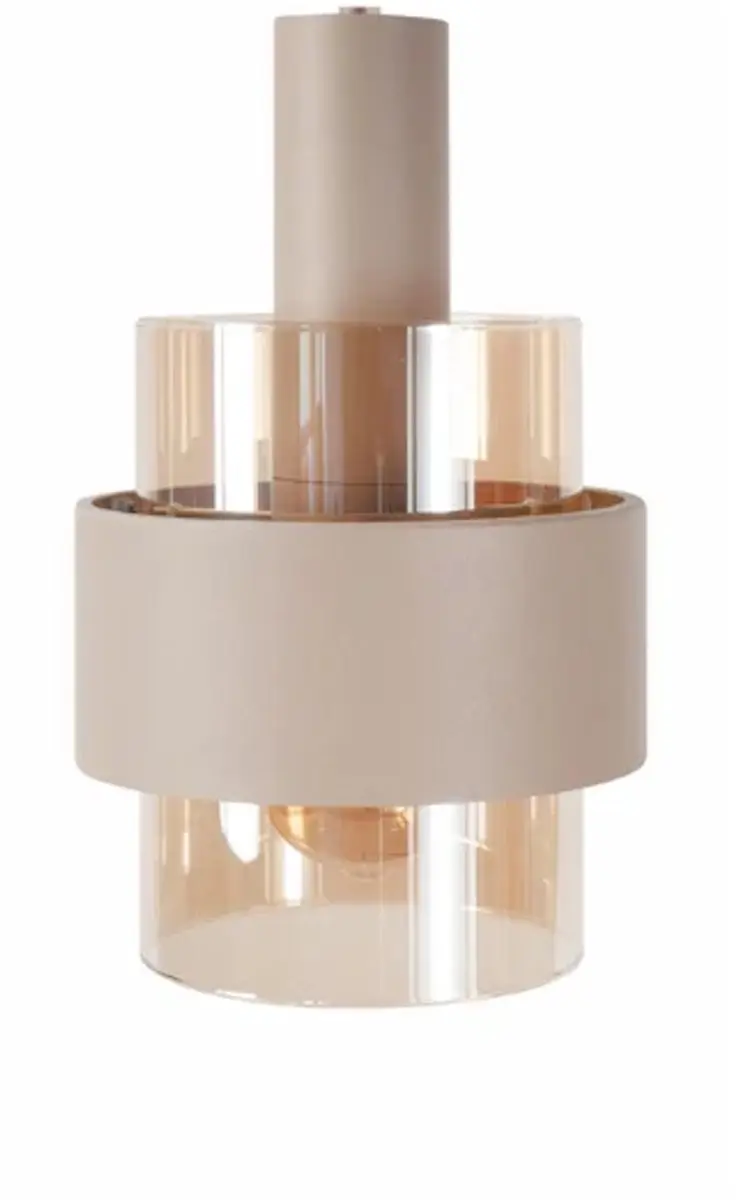 Highlight Hanglamp Marrone 7-lichts - Ovaal - Beige/Amber