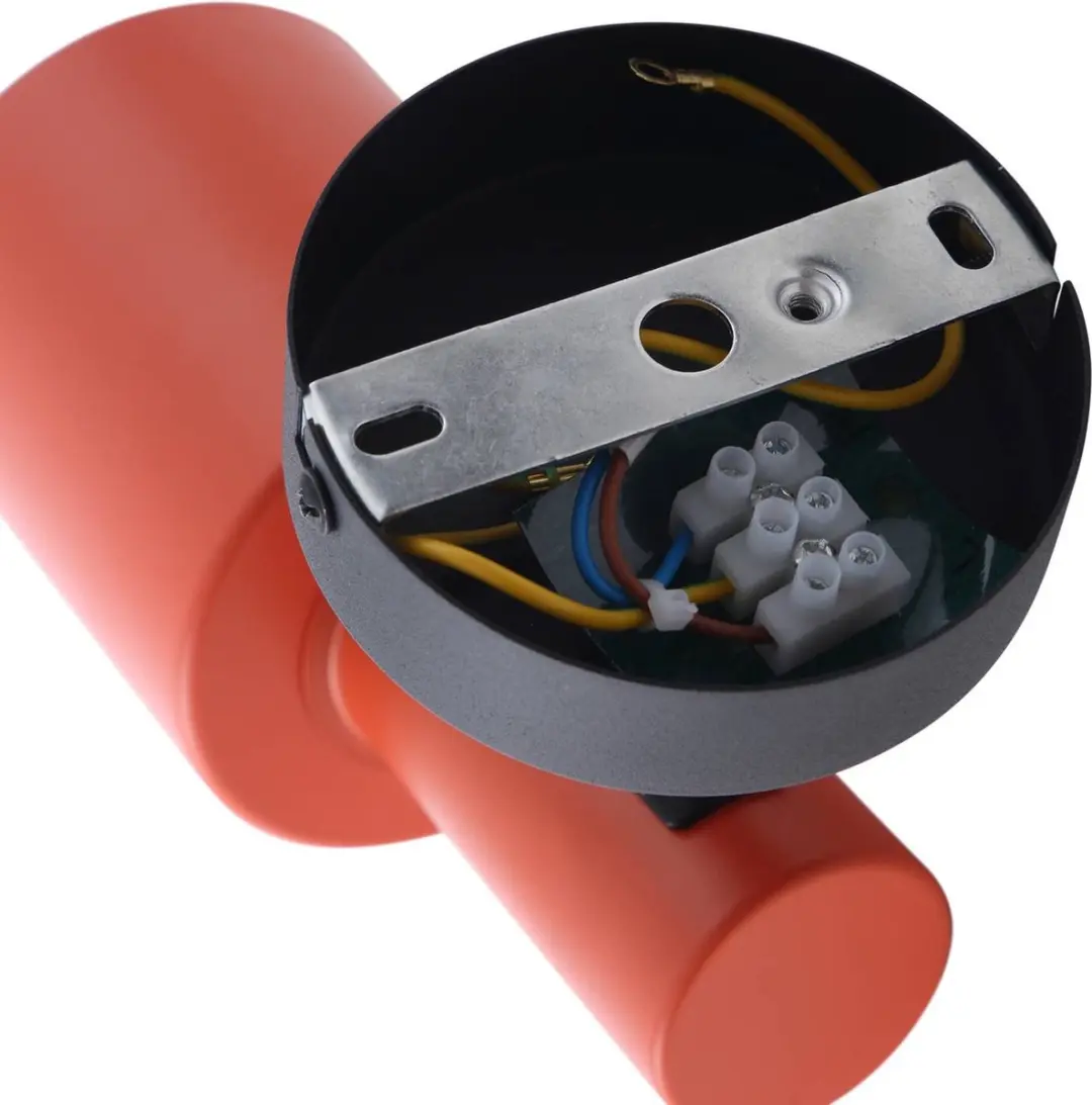 Lindby Buitenspot 1 Licht E27 - 15W - Oranje/Zwart