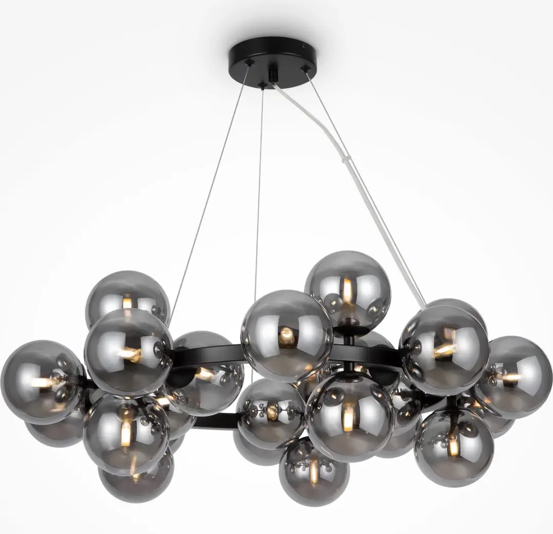 Maytoni Dallas Hanglamp - 25x28W - Ø69cm - Zwart