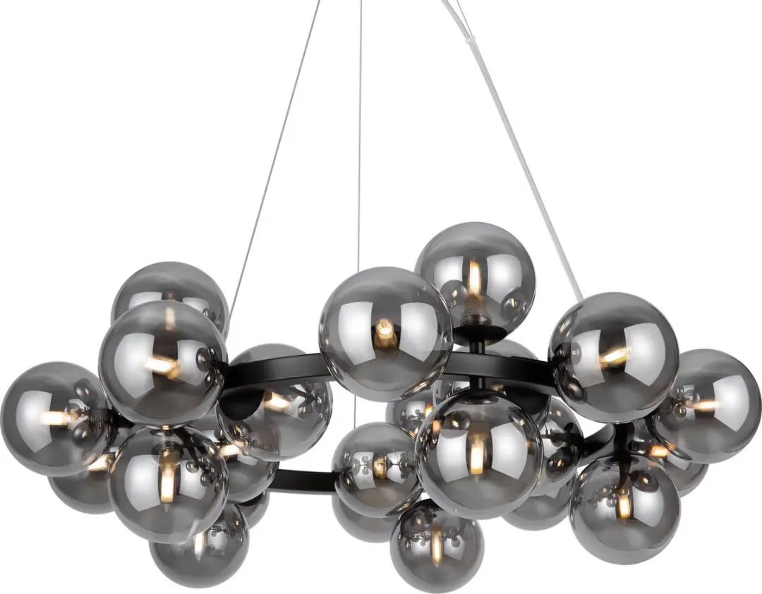 Maytoni Dallas Hanglamp - 25x28W - Ø69cm - Zwart