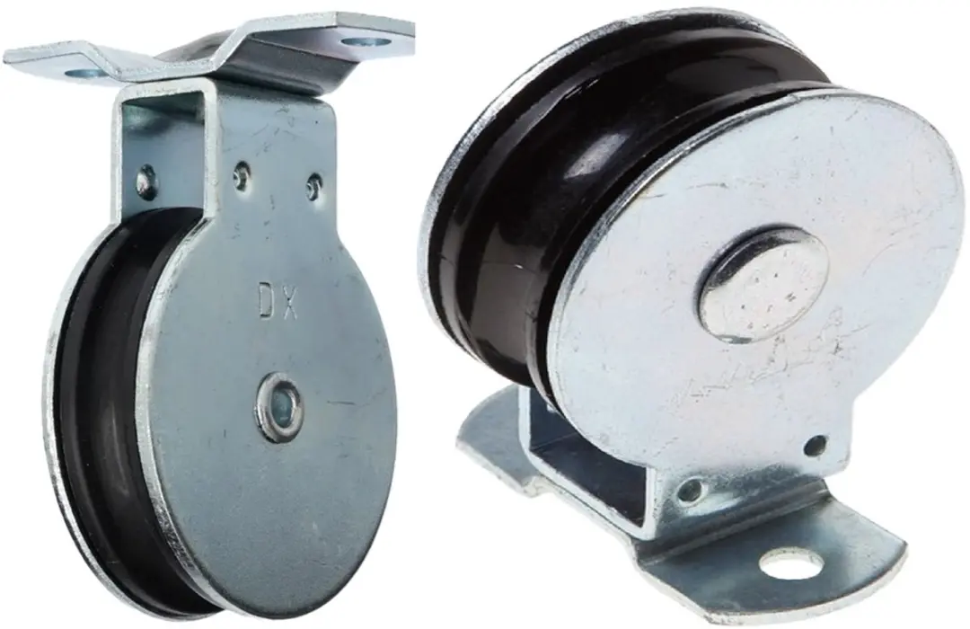 Dulimex 50mm Katrol 6.5mm - Staand/Hangend - Metaalkleur