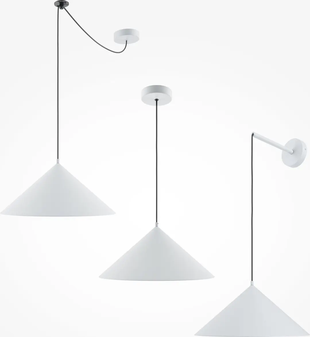 Maytoni Basic Colors Hanglamp - Wit Ø35cm