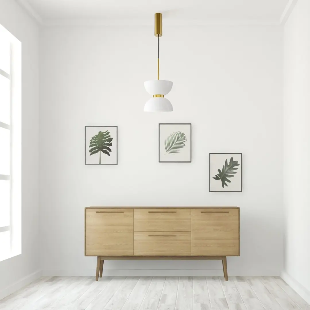 Maytoni Hanglamp Kyoto - Goud - Ø22cm