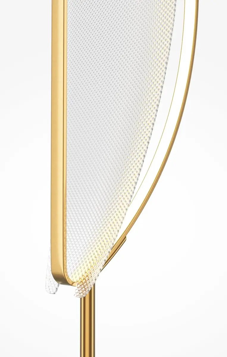Maytoni Breeze Vloerlamp - Goud 33W