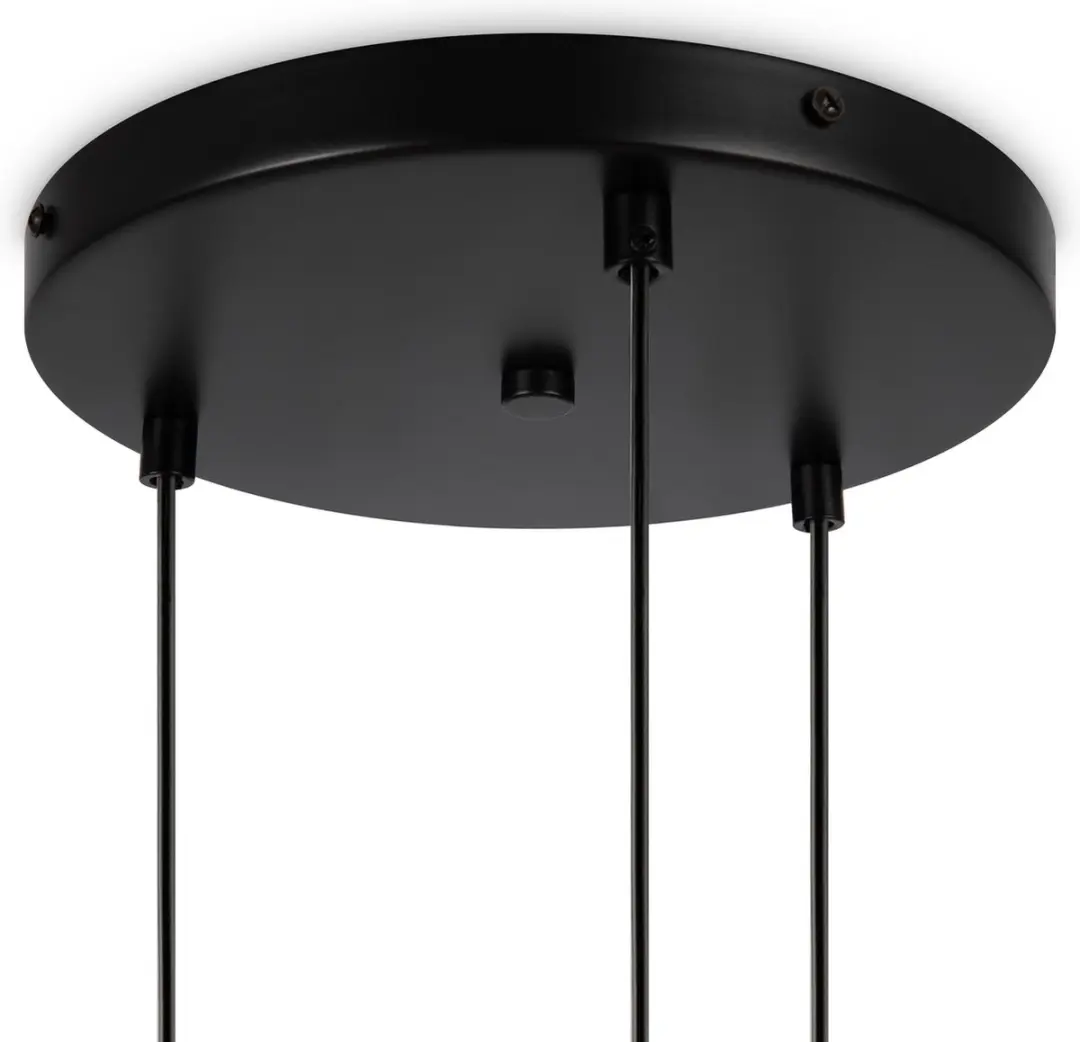 Maytoni Basic Form Hanglamp - 3 Lichtpunten - Ø40cm - Zwart