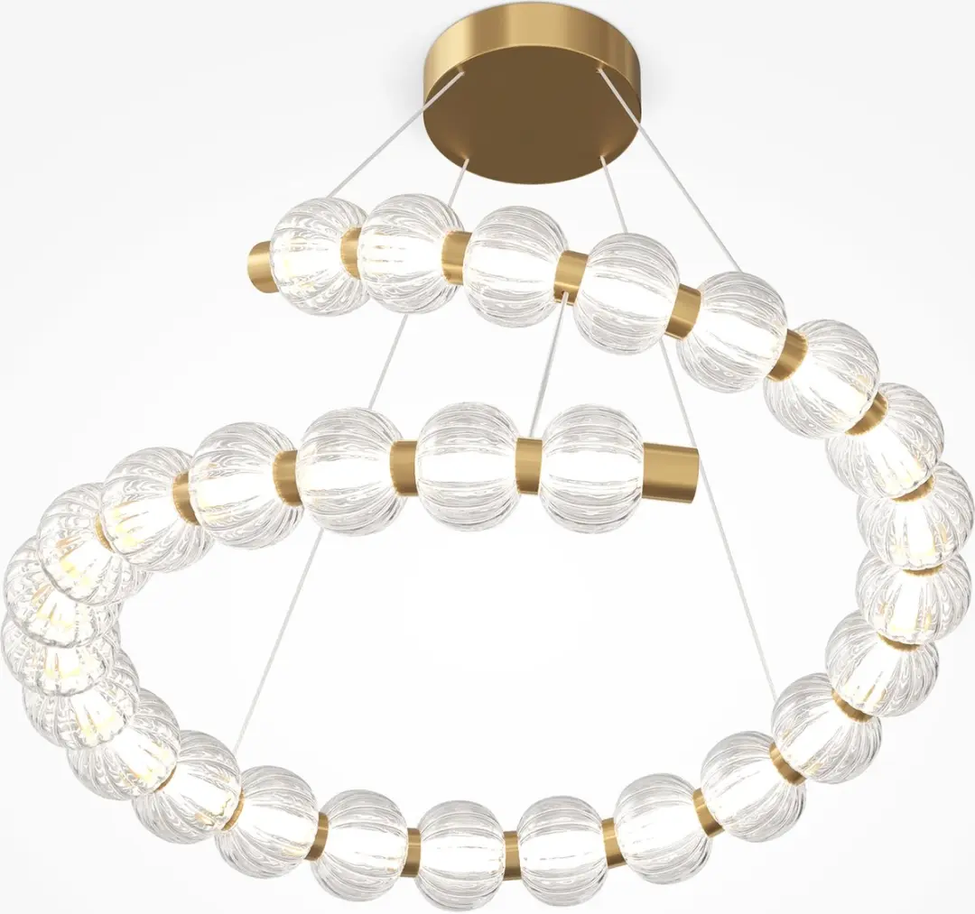 Maytoni Amulet Hanglamp - Goud - Ø80cm