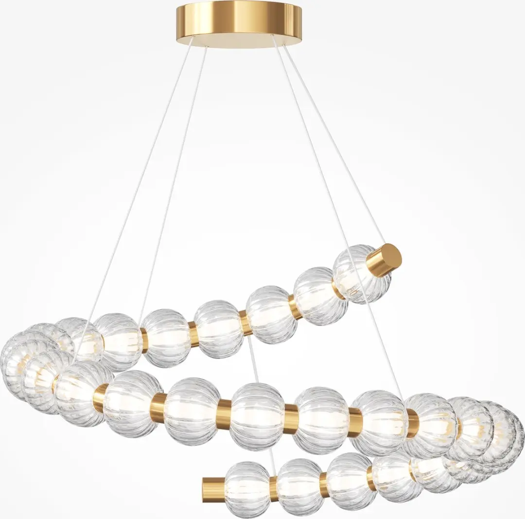 Maytoni Amulet Hanglamp - Goud - Ø80cm