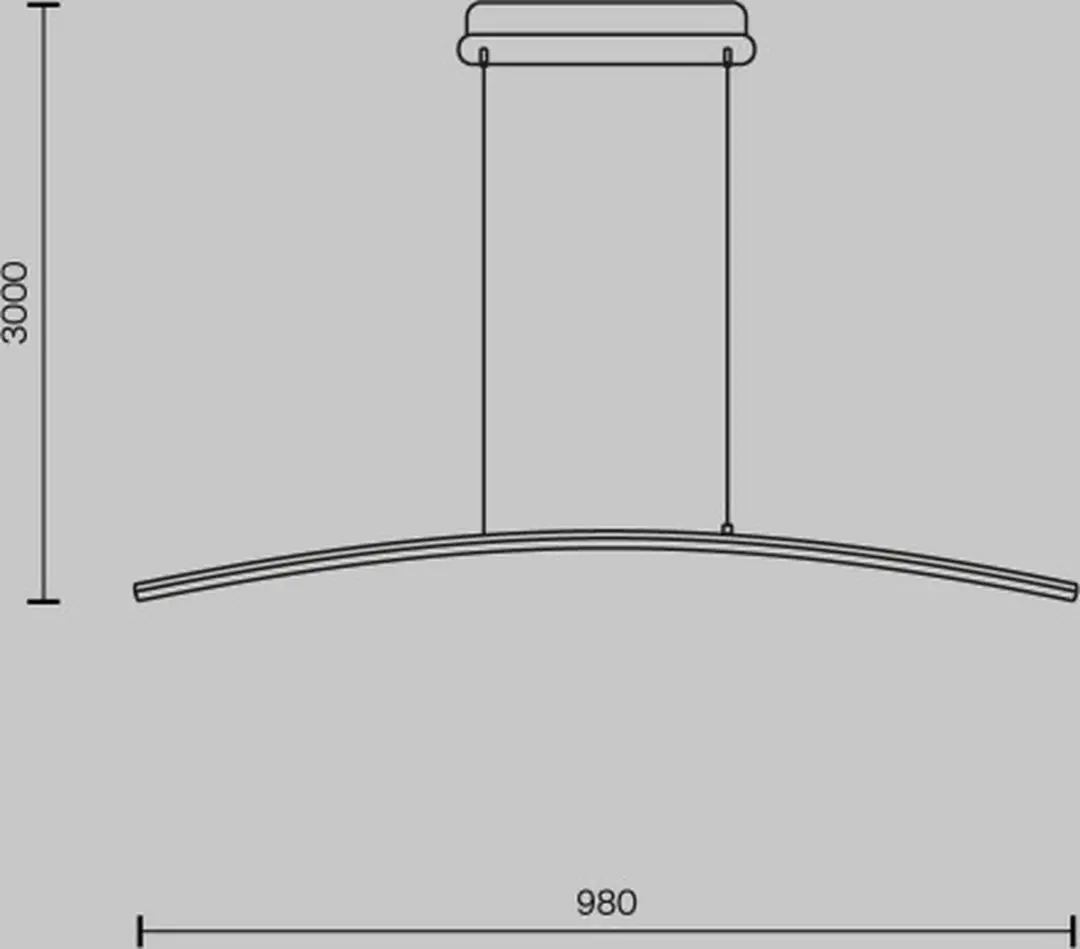 Maytoni Hanglamp Light Reflection - 15W - Zwart