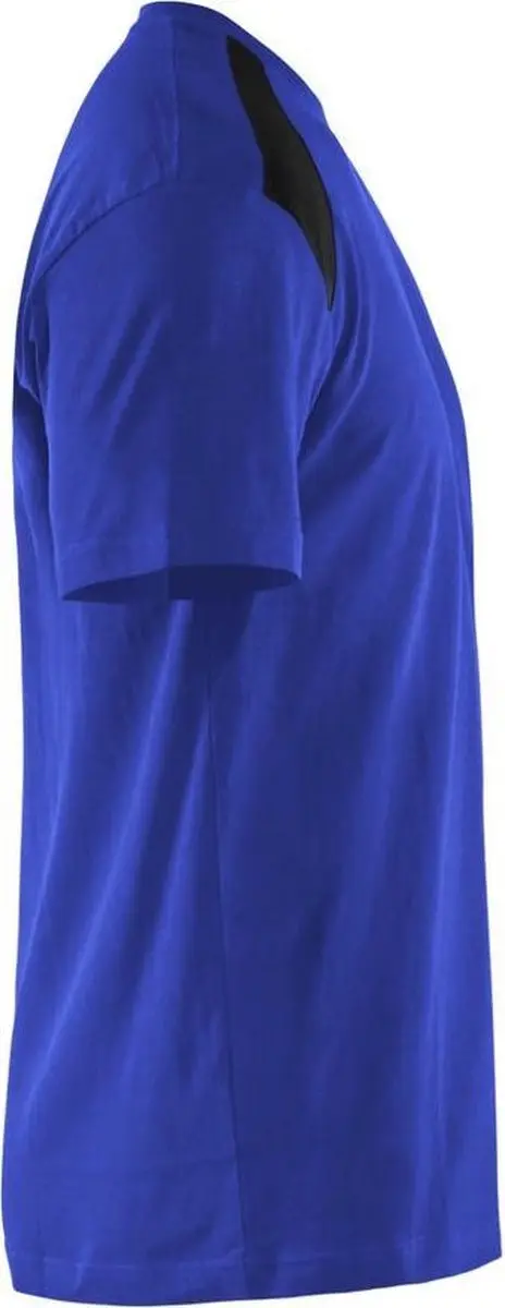 Blåkläder Bi-Colour Werkshirt - XL - Blauw/Zwart