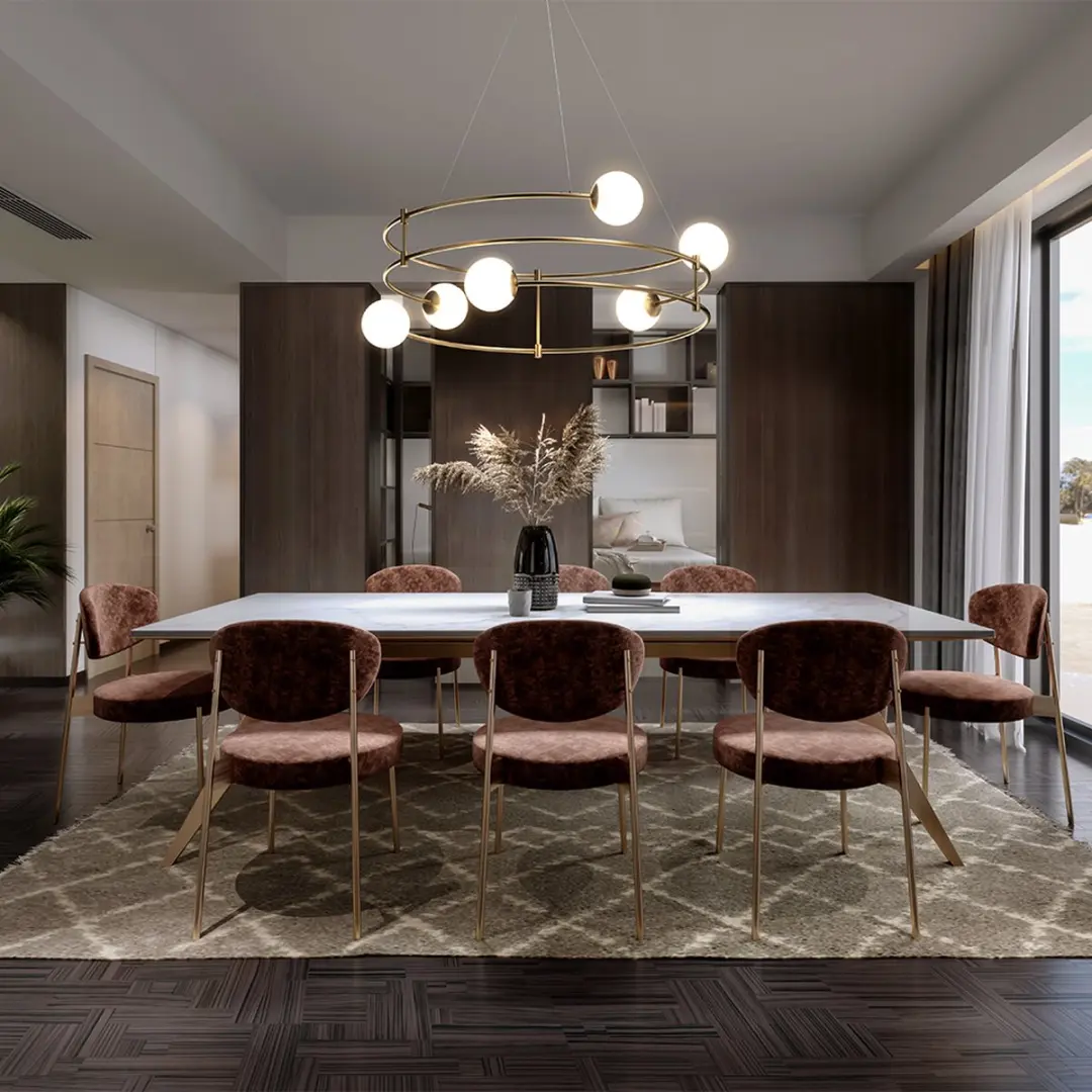 Maytoni Balance Hanglamp Goud - Ø81,2cm