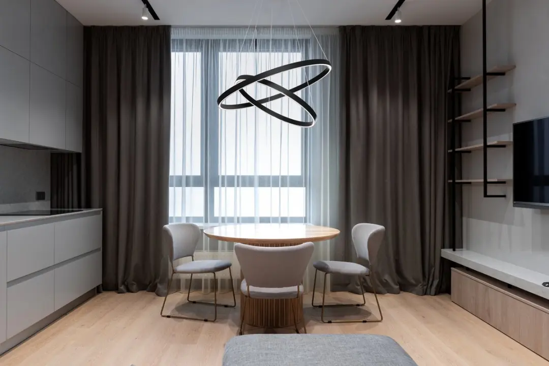 Maytoni Rim Hanglamp - Zwart - Ø80cm