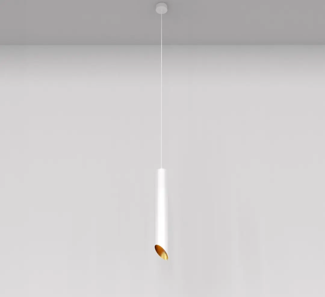 Maytoni Lipari Hanglamp - Wit met goud - Ø6