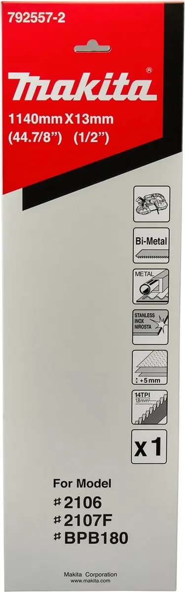 Makita Zaaglint RVS en Kunststof