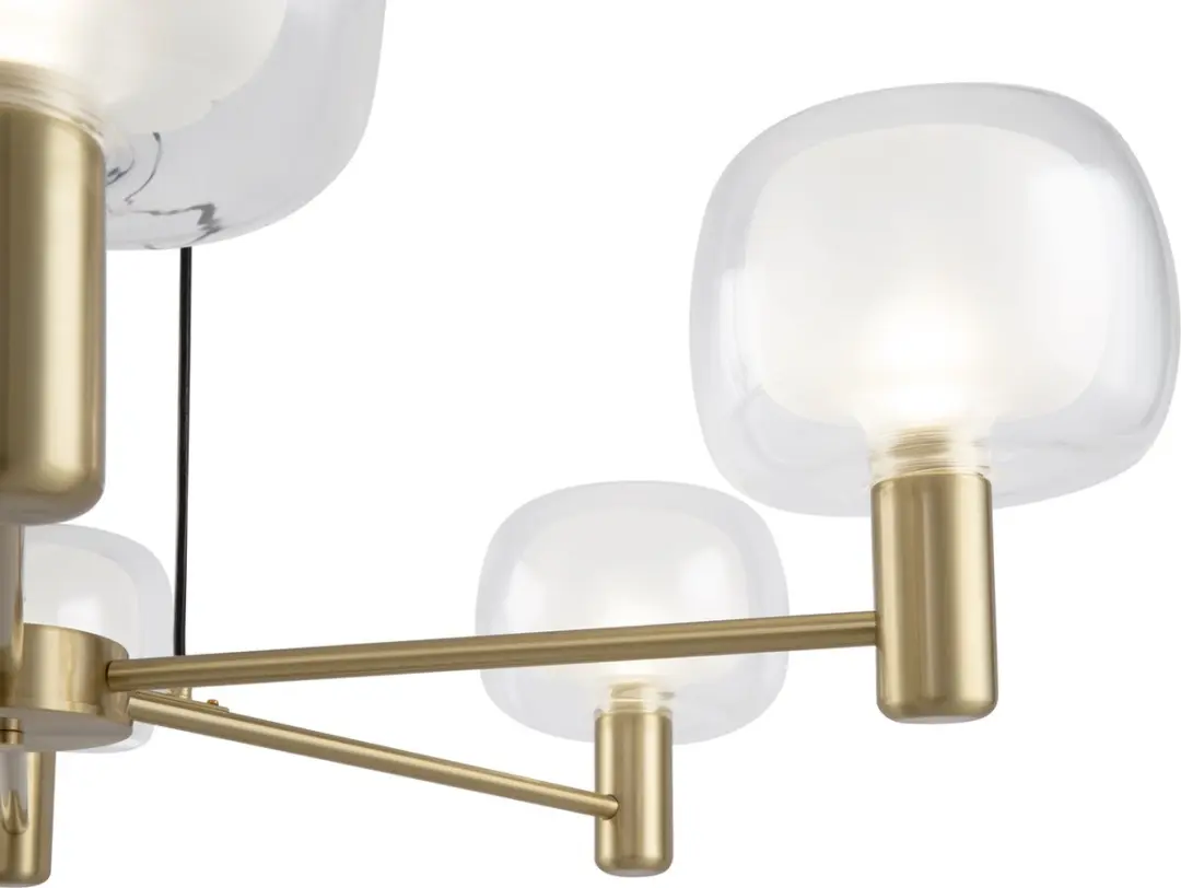 Maytoni Vision Hanglamp Goud - 6x60W - Ø96cm