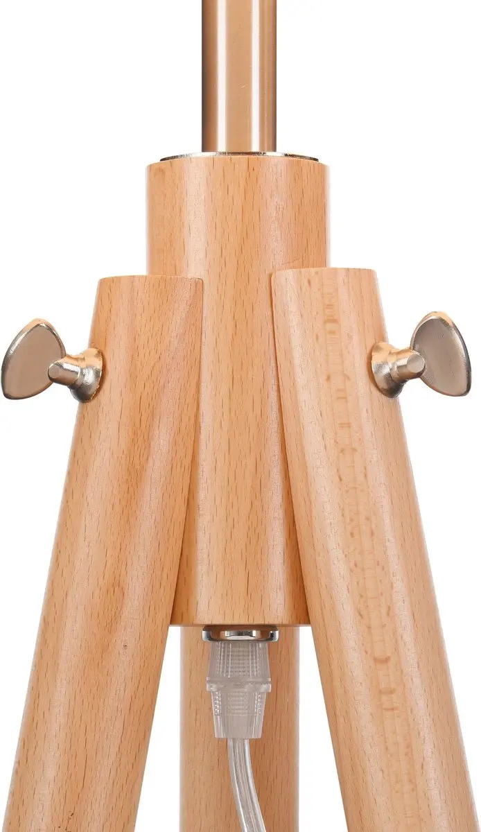 Maytoni Calvin Vloerlamp - Ø51cm - Beige