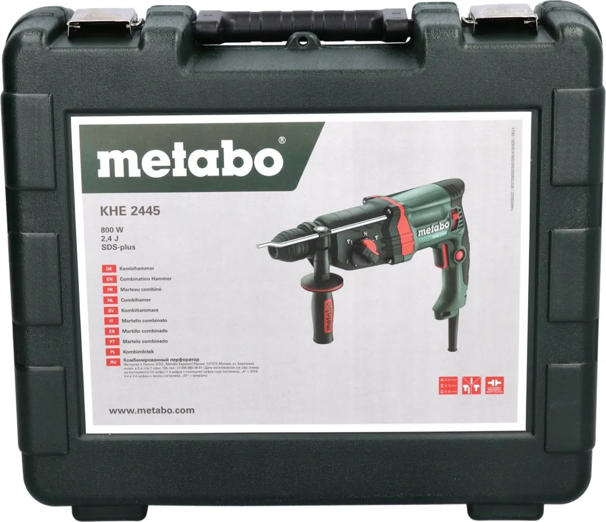 Metabo KHE 2445 Combihamer 800W SDS-plus - 2,4J - afbeelding 6 van 6