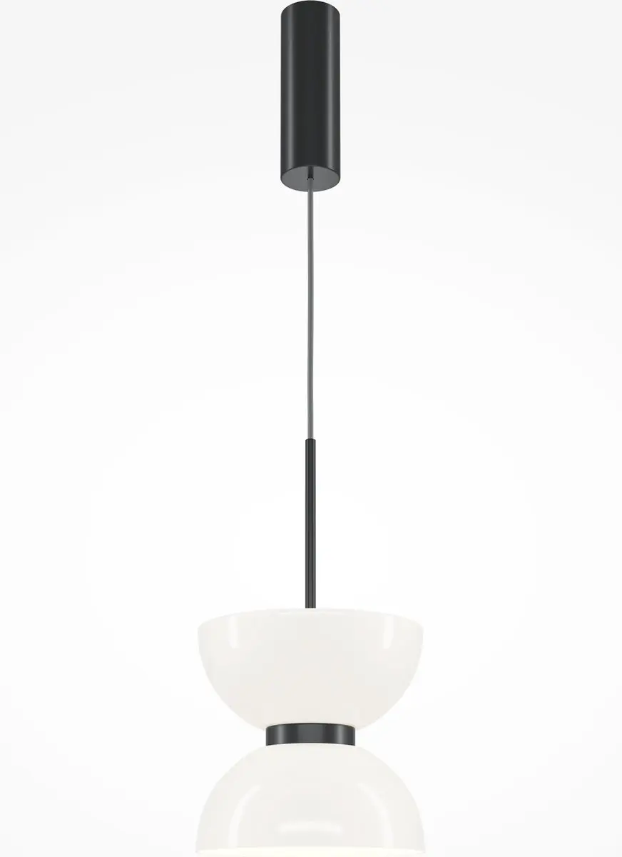 Maytoni Hanglamp Kyoto - Ø22cm - Zwart