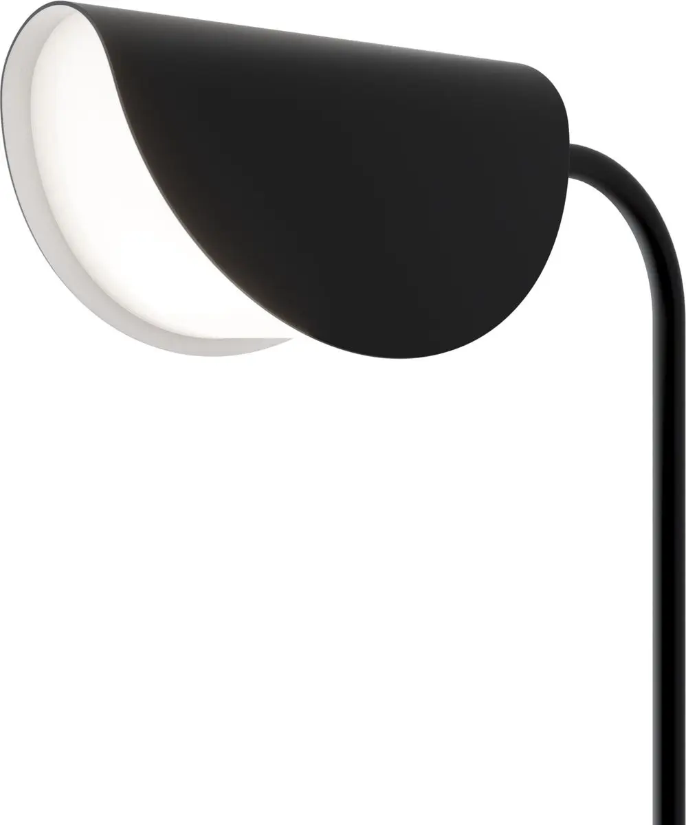 Maytoni Mollis Vloerlamp - Zwart - Ø23cm