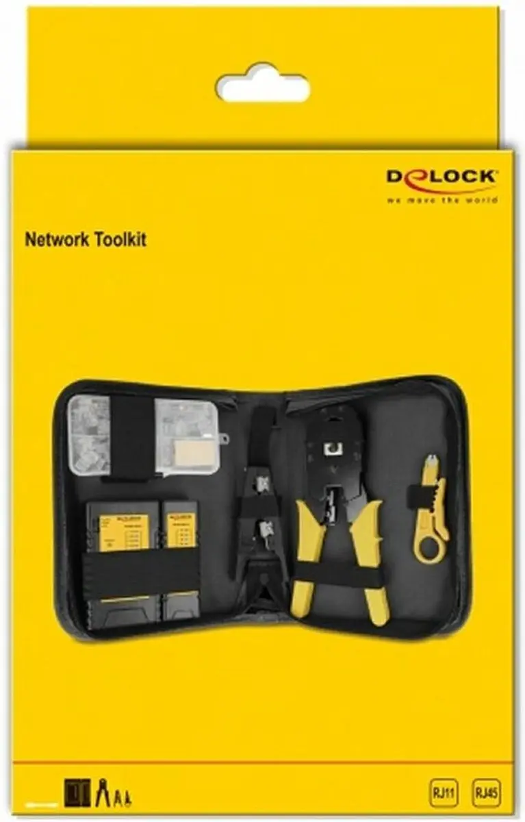 Delock 86696 Netwerk Tools Kit - Schroefmachine