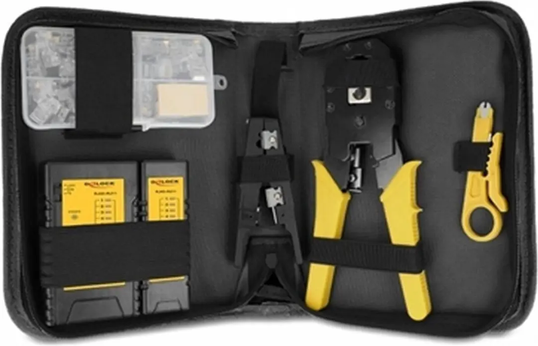 Delock 86696 Netwerk Tools Kit - Schroefmachine