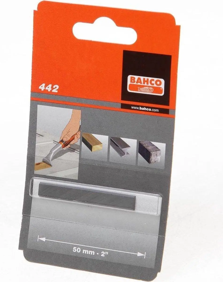 Bahco Reservemesjes 50mm - 3 Stuks - Gehard Metaal