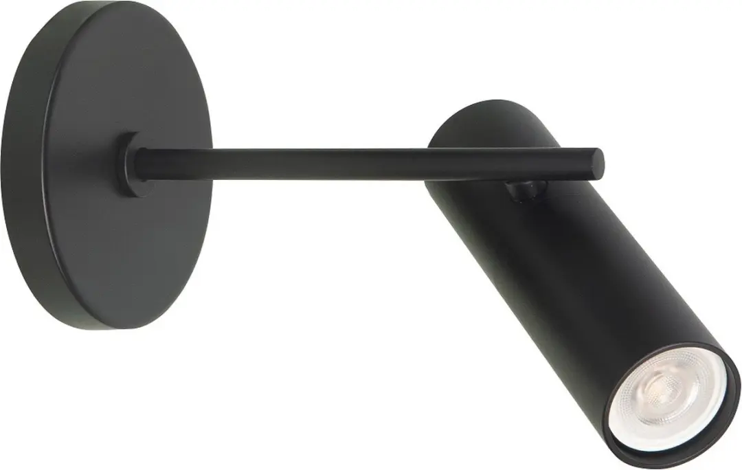 Highlight Spot Trend Mini GU10 Opbouwspot - Zwart - Ø10cm