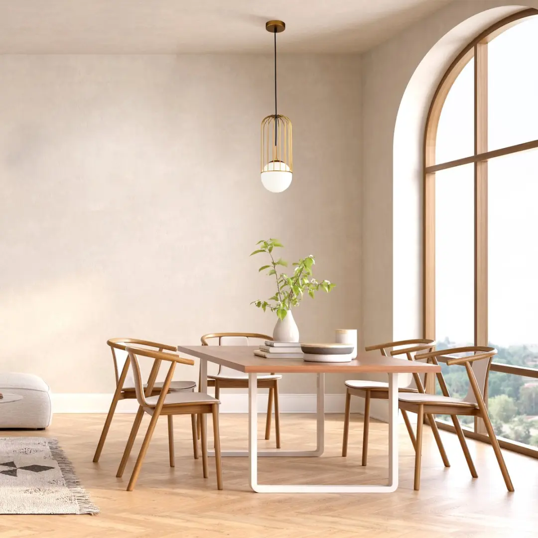Maytoni Telford Hanglamp - Goud - Ø15cm