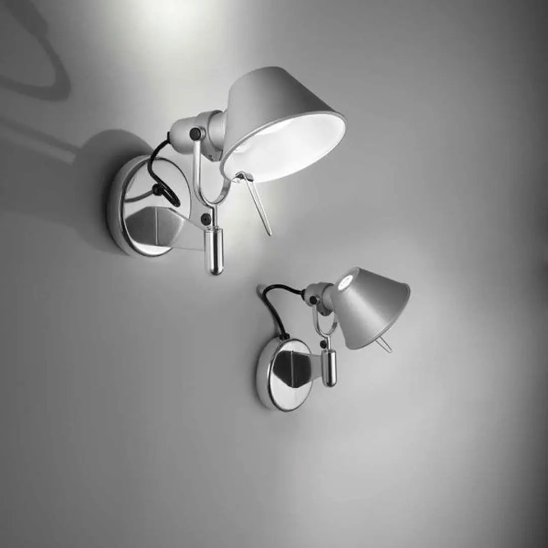 Artemide Tolomeo Micro Retrofit Wandlamp - 1 Lichtpunt Metaal