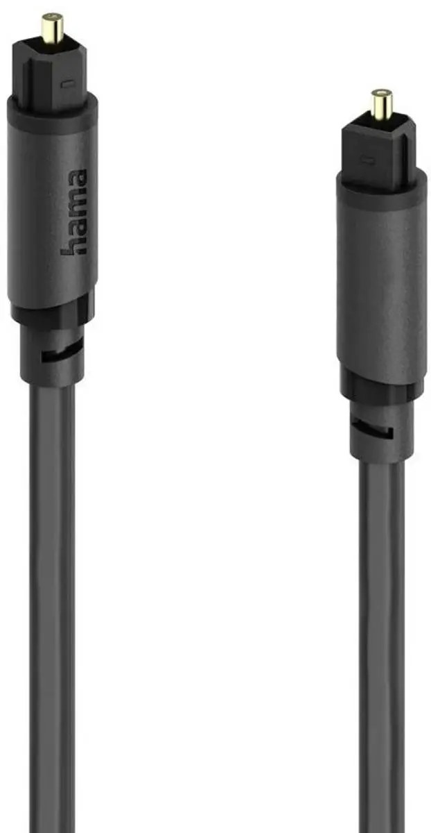 Hama 00202016 Toslink Audio Kabel 1.5m - Zwart