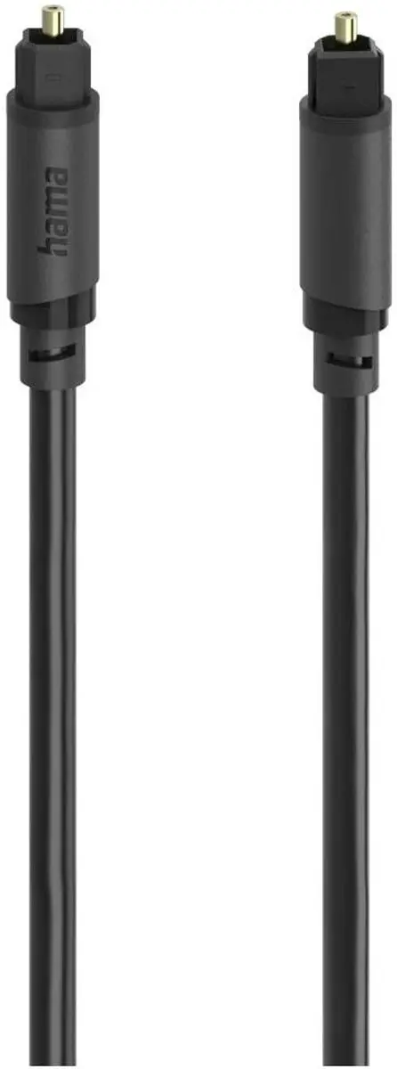 Hama 00202016 Toslink Audio Kabel 1.5m - Zwart