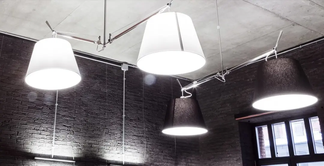 Artemide Tolomeo Due Bracci Hanglamp Ø36cm - Satijngrijs - afbeelding 6 van 6