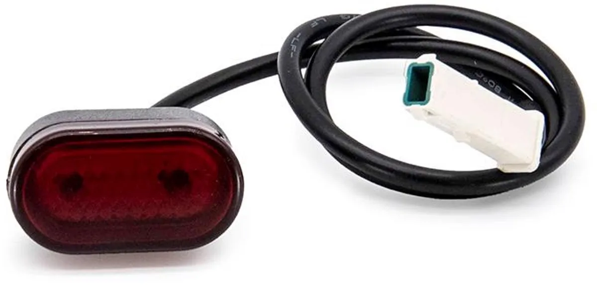 Xiaomi Achterlicht voor Elektrische Step - Rood/Zwart