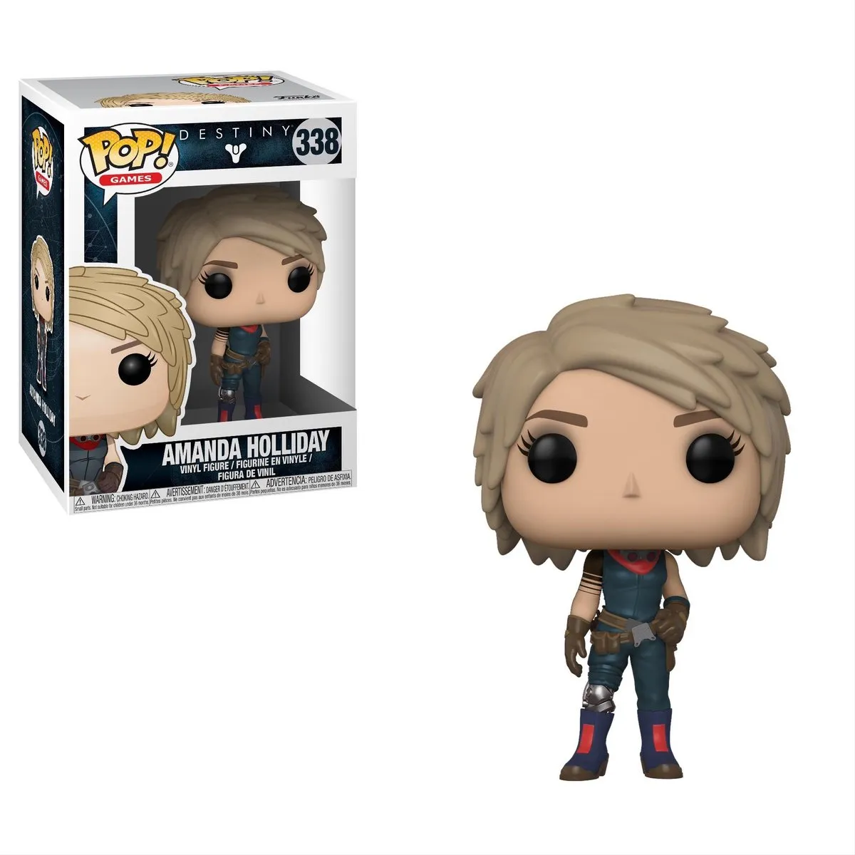 Funko POP! Destiny Amanda Holliday #338 - Multi - afbeelding 3 van 6