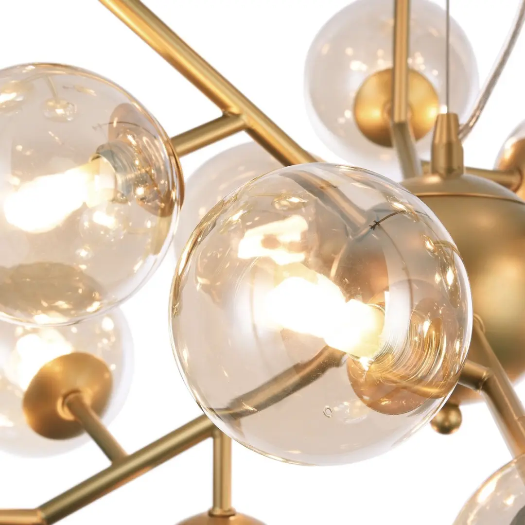 Maytoni Dallas Hanglamp - Goud - Ø65cm