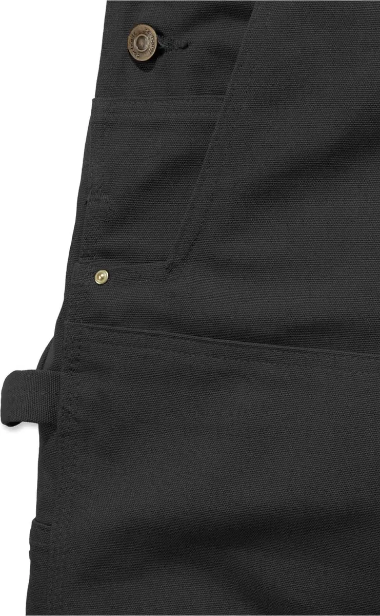 Carhartt Duck Bib Overall - Maat 34 - Zwart
