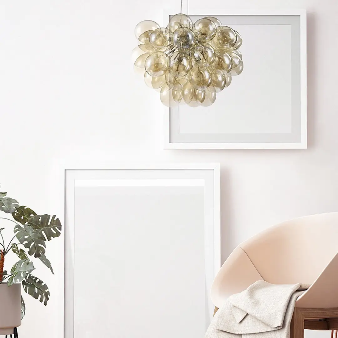 Maytoni Hanglamp Balbo - 8 Lichtpunten Ø50cm - Nikkel