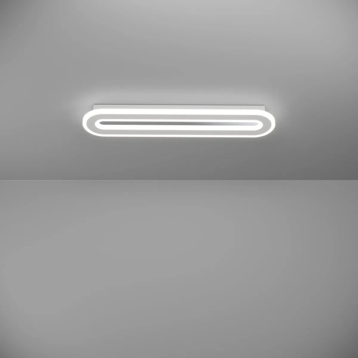 Eglo Macchioni Plafondlamp 55cm - Wit/Grijs - Dimbaar - Instelbaar wit licht