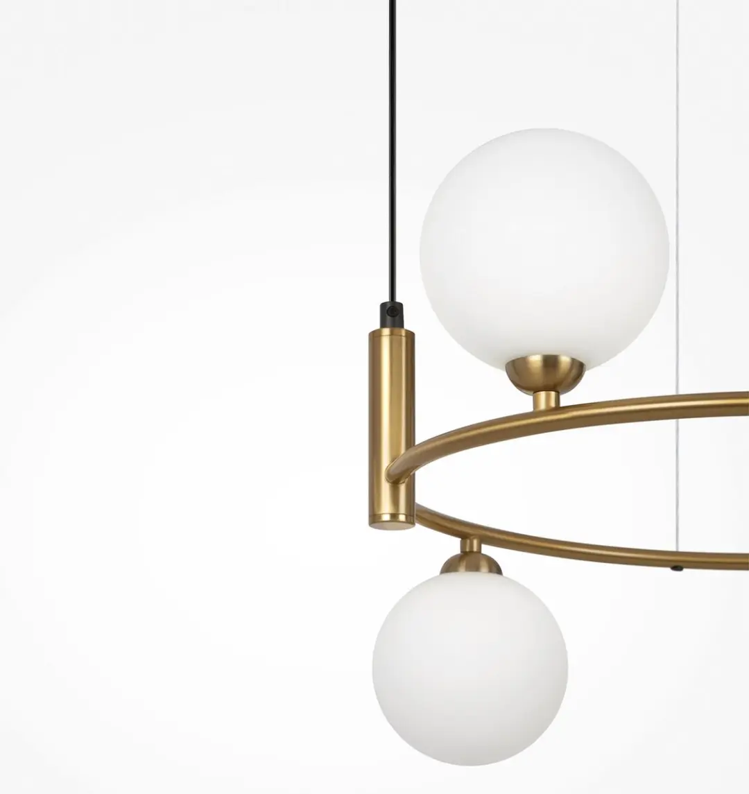 Maytoni Ring Hanglamp - Goud - Ø40cm