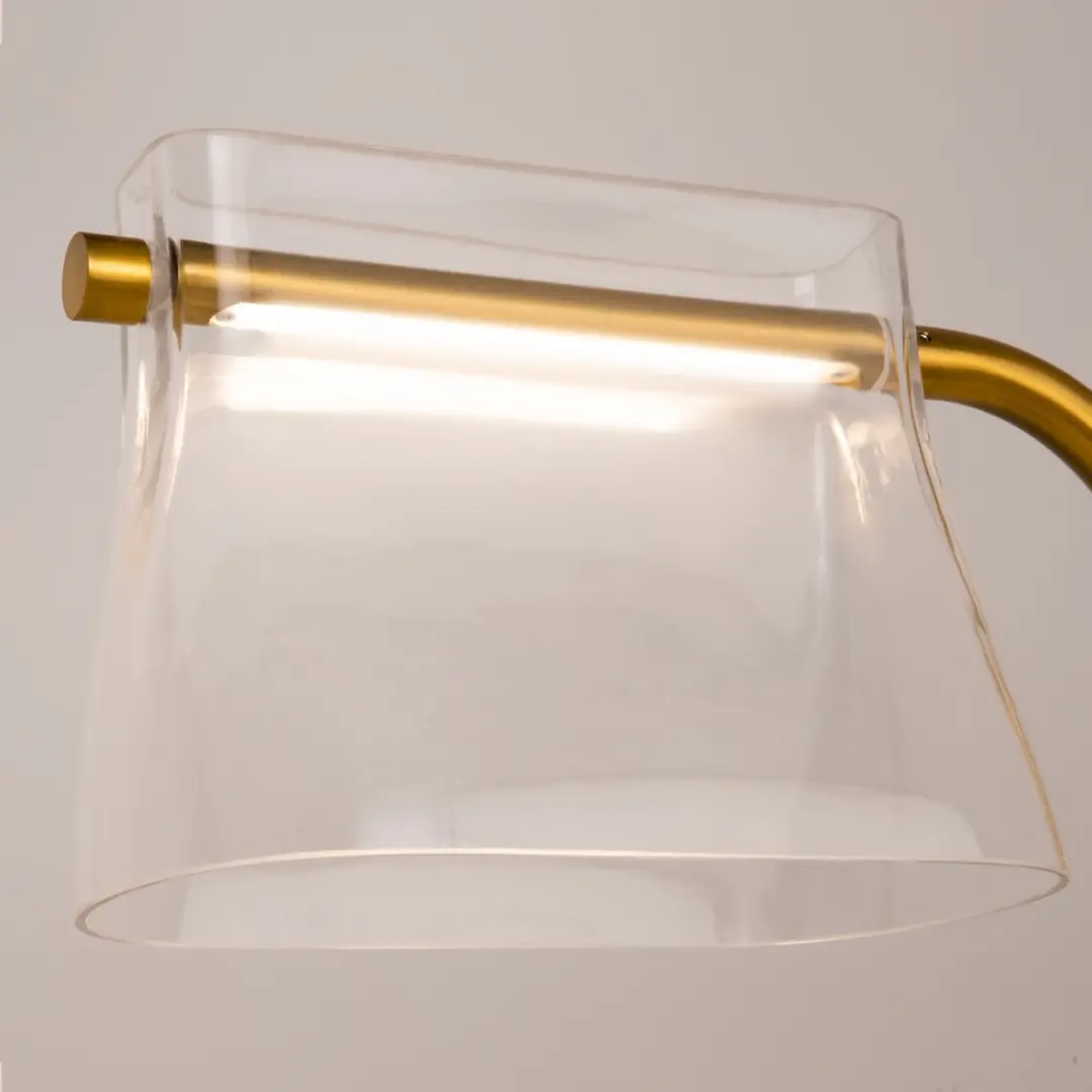 Maytoni Vloerlamp Cabaret Messing - 8W 3000K
