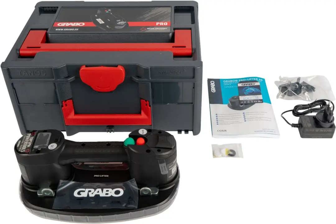 Grabo Pro Koffer Elektrische Vacuümzuiger 120kg - Zwart - afbeelding 6 van 6