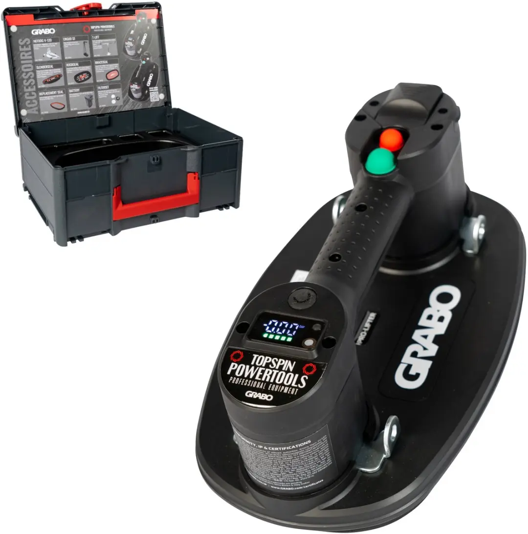 Grabo Pro Koffer Elektrische Vacuümzuiger 120kg