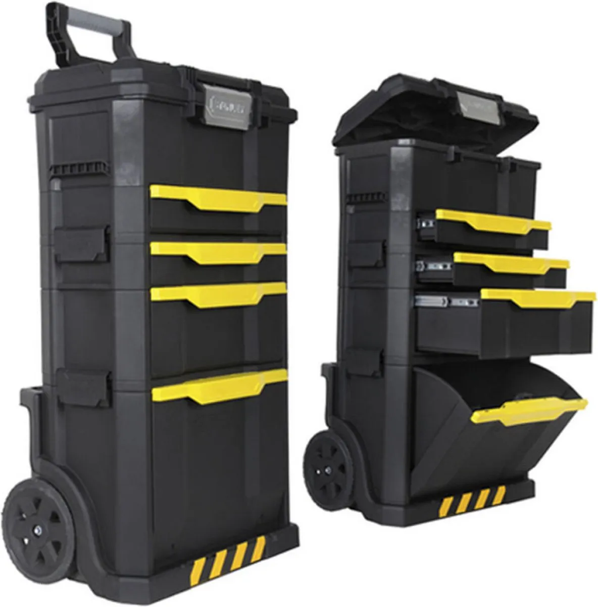 Stanley Gereedschapswagen 3-in-1 1-79-206 - Zwart/Geel