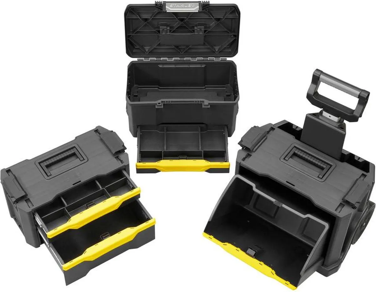 Stanley Gereedschapswagen 3-in-1 1-79-206 - Zwart/Geel - afbeelding 6 van 6