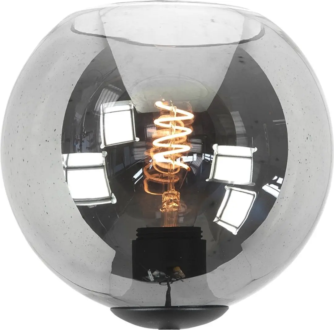 Highlight Fantasy Globe Vloerlamp - 30x156cm - Zwart